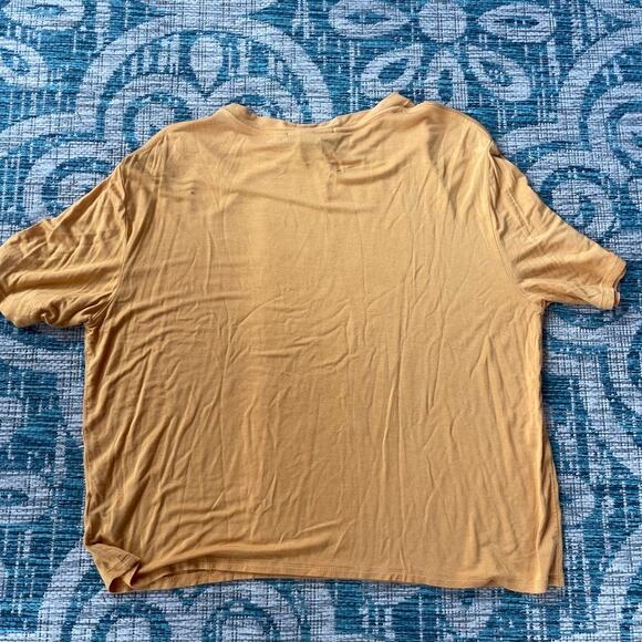 Rock & Roll Denim Women's "West Desperado" Graphic T-Shirt‎ Mustard Yellow - Picture 3 of 7